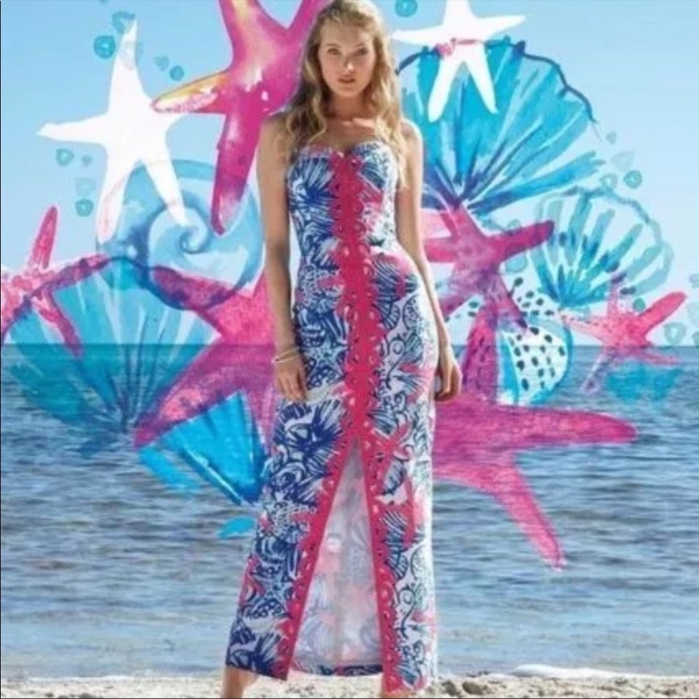 Lilly Pulitzer Maxi Dress w/ Slit